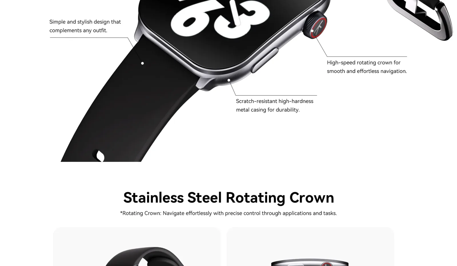 Kieslect Balance D1 Smart Watch – Smart Lifestyle, Balanced Performance