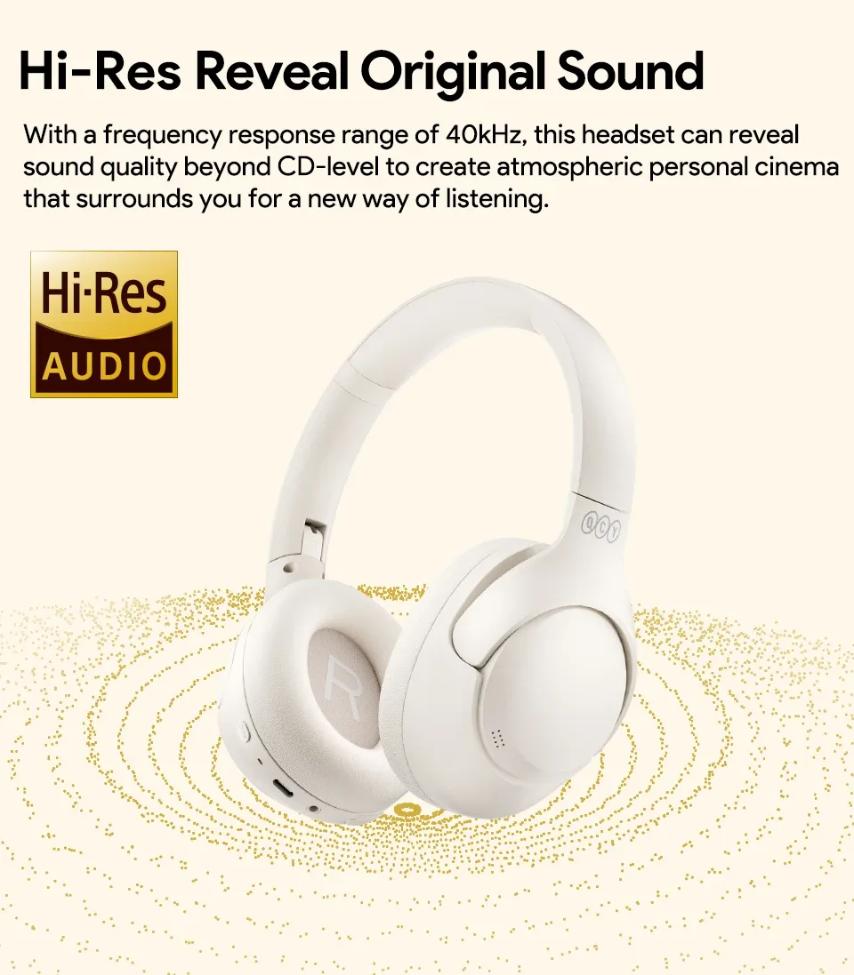 QCY H3 Hybrid ANC Wireless Headphones 3