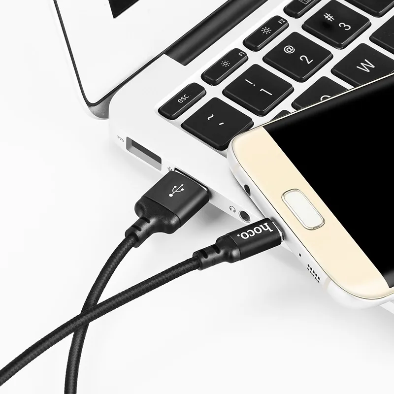 hoco x14 times speed charging micro usb canned package transfer