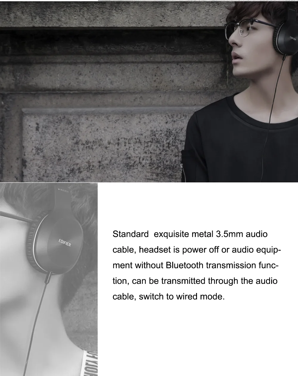 Edifier W800BT Plus Wireless Bluetooth Headphone