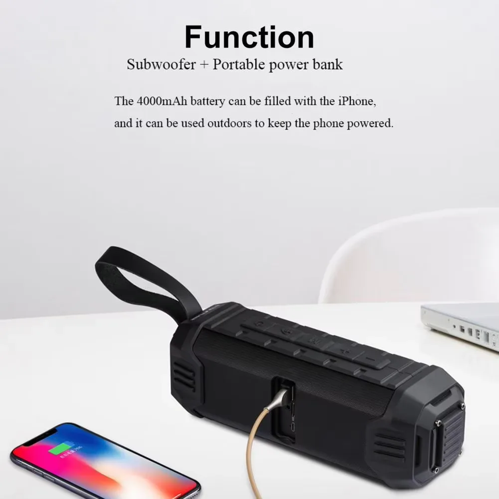 Awei Y280 Portable Waterproof Bluetooth Speaker 3