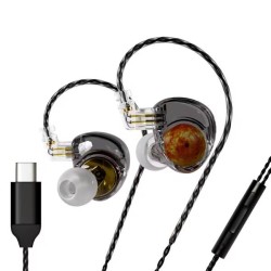 ND Planet 12mm Beryllium Plated Dynamic Driver Hi-Fi IEMs - Wired Earphone | Gadget Monkey BD