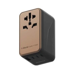 Momax UA17 1-World Universal Travel Power Adapter-170W - Power Adapter | Gadget Monkey BD