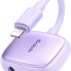 Mcdodo CA-2741 2 in 1 Lightning Audio Adapter - Converters | Gadget Monkey BD