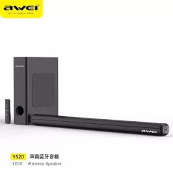 Awei Y520 Wireless Bluetooth Soundbar With Subwoofer For Your Digital Home Theatre Sound Systems - Audio Equipment | Gadget Monkey BD